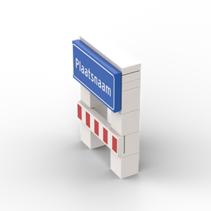Minibuild - Plaatsnaambord