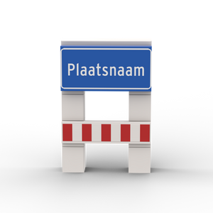 Minibuild - Plaatsnaambord