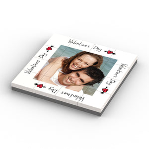 LEGO® Valentines day hart puzzel 16 geprint op nieuwe LEGO tegels