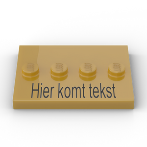 Minifigurenständer gold