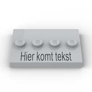 Minifigurenständer Hellgrau