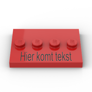 Minifigurenständer Rot