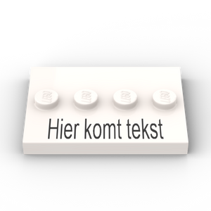 Minifigurenständer weiß