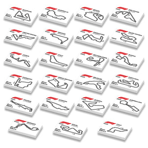 Custom LEGO prints Bundel van alle 23 Formule 1 tracks 2021