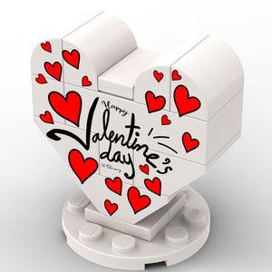 Microbuild Valentine's Day hartje